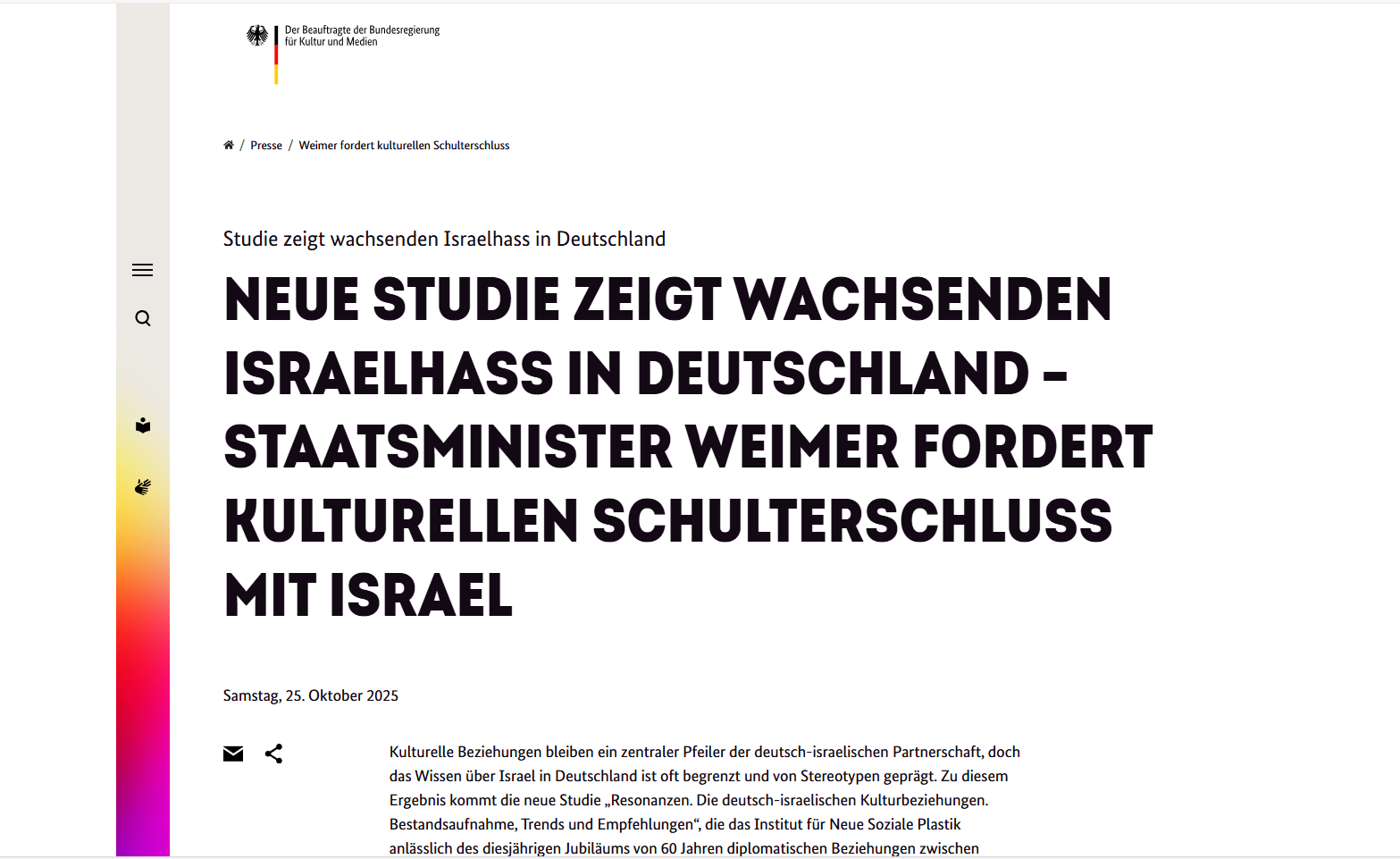Studie zeigt wachsenden Israelhass in Deutschland